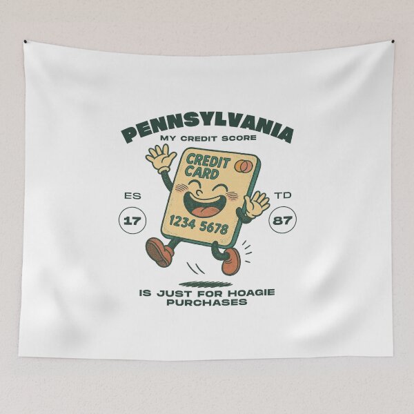 Item preview, Pennsylvania : my credit score is just for hoagie purchases designed and sold by Peerless-Prime.