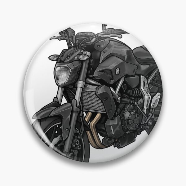 Item preview, Yamaha MT-07 2014-2017 (Tech Black) for Motorcycle Riders designed and sold by MotoApparelHub.