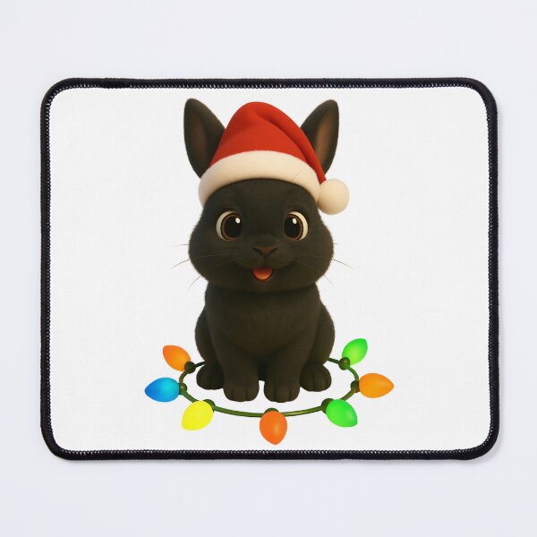 Item preview, Christmas Netherland Dwarf Rabbit designed and sold by Sillytoe.