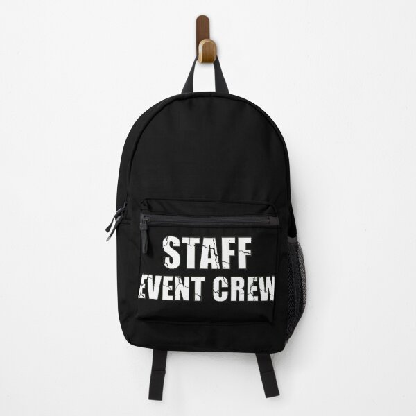 Item preview, Staff Event Crew Distressed Cracked Text designed and sold by AbcDigs Studio.