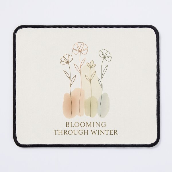 Item preview, Blooming Through Winter | Minimalist Botanical Line Art designed and sold by Ombrya.