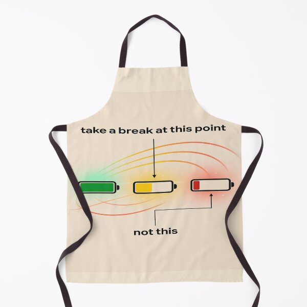 Item preview, Take a Break Battery Poster – Self Care Productivity designed and sold by POD DYNASTY.