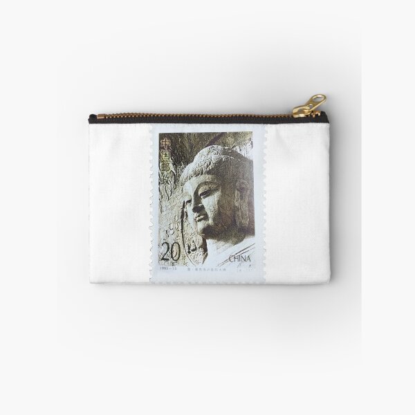 Item preview, Buddha China Sepia Vintage Postage Stamp designed and sold by red-amber65.