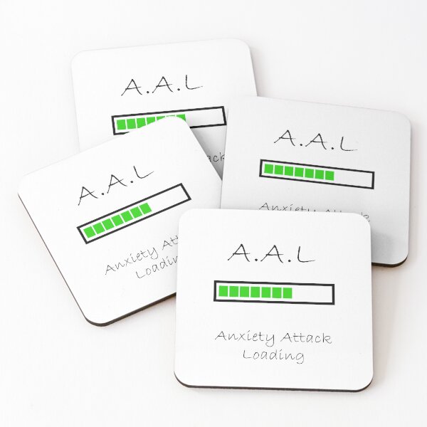 Item preview, A.A.L Anxiety attack loading designed and sold by Boreal Healing PhotoArt.