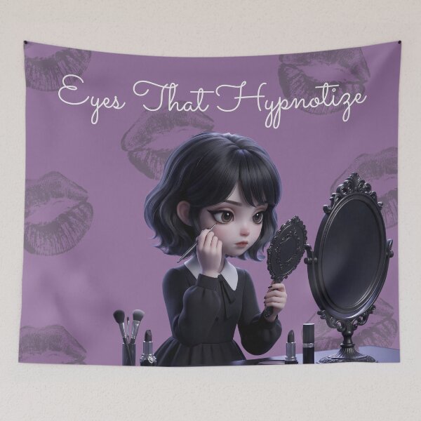 Item preview, Eyes That Hypnotize: Cute Gothic Makeup Art designed and sold by UmbraLace.
