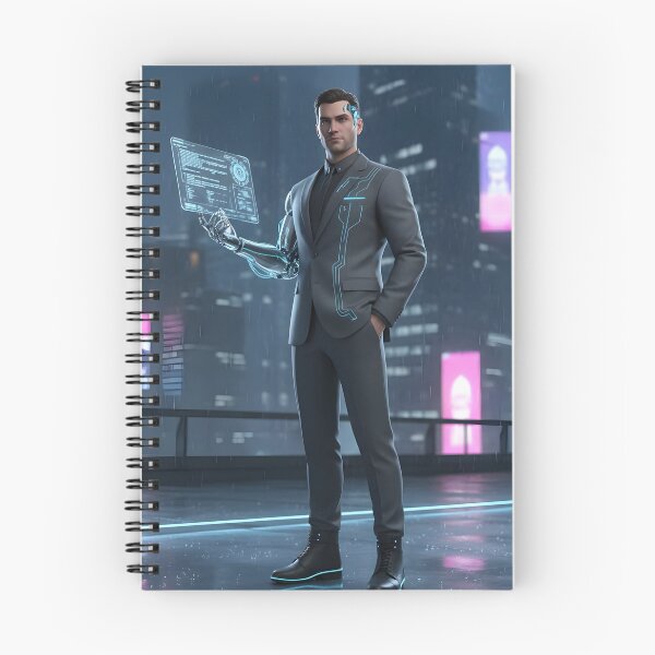 Item preview, Cyborg Executive: Futuristic Vision designed and sold by NeoRenderAssets.