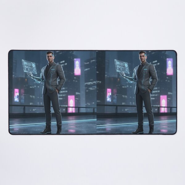 Item preview, Cyborg Executive: Futuristic Vision designed and sold by NeoRenderAssets.