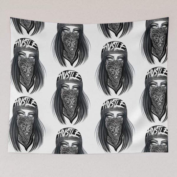 Item preview, Hustle Girl designed and sold by Ink-Art-Co.