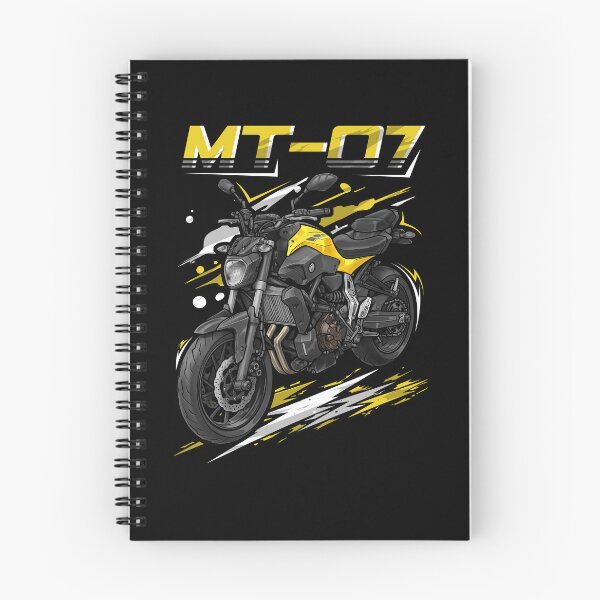 Item preview, Yamaha MT-07 2016 (Extreme Yellow) for Motorcycle Riders designed and sold by MotoApparelHub.