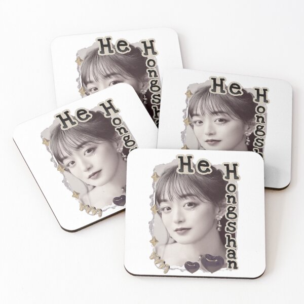 Item preview, He Hongshan (何泓姗) Chinese Actress Art Chinese Celebrity Illustration Scrapbook Collage Cozy Y2K Vintage Design designed and sold by HELL0WBELLO.