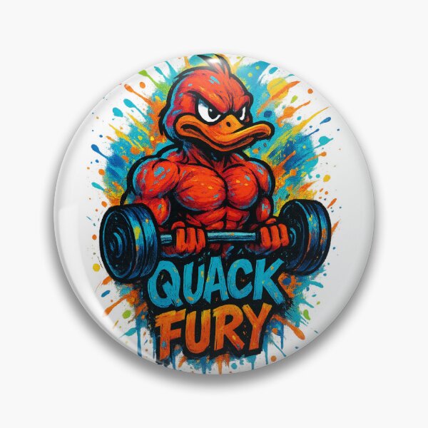Item preview, Bodybuilder duck designed and sold by HT DU SAINT.