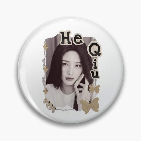 Item preview, He Qiu (何秋) Chinese Actress Art Chinese Celebrity Illustration Scrapbook Collage Cozy Y2K Vintage Design designed and sold by HELL0WBELLO.