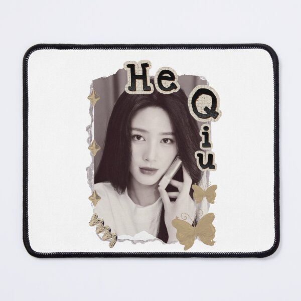 Item preview, He Qiu (何秋) Chinese Actress Art Chinese Celebrity Illustration Scrapbook Collage Cozy Y2K Vintage Design designed and sold by HELL0WBELLO.
