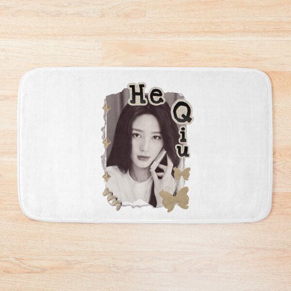 Item preview, He Qiu (何秋) Chinese Actress Art Chinese Celebrity Illustration Scrapbook Collage Cozy Y2K Vintage Design designed and sold by HELL0WBELLO.