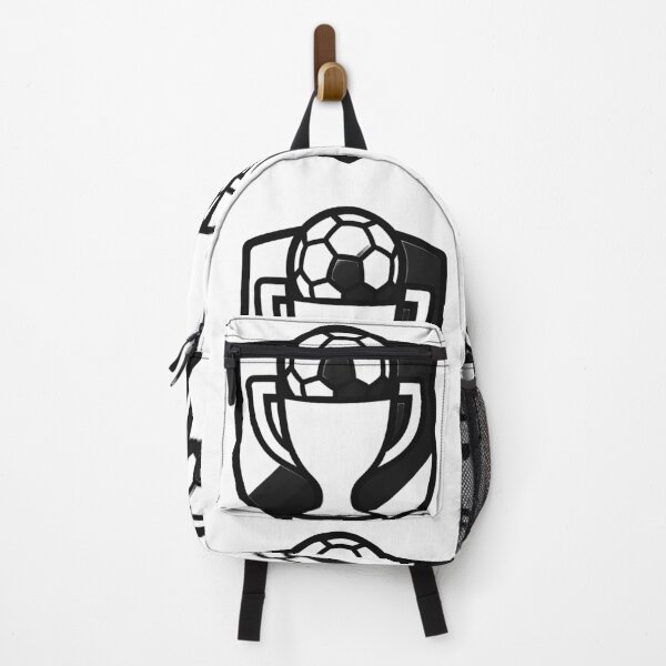 Item preview, Trophy logo with soccer ball (minimalist ver) designed and sold by Moonshroomarts.