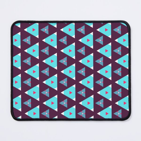 Item preview, Colorful Abstract Geometric Shapes - Contemporary Minimalist - Pink Blue designed and sold by RoyalStarsPatts.