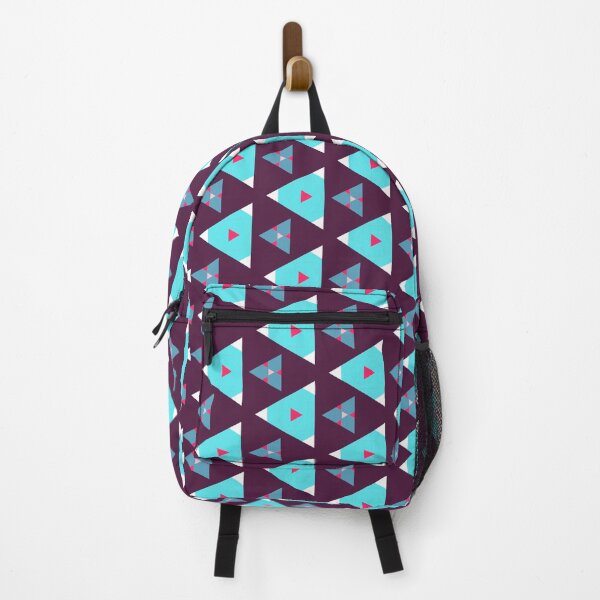 Item preview, Colorful Abstract Geometric Shapes - Contemporary Minimalist - Pink Blue designed and sold by RoyalStarsPatts.