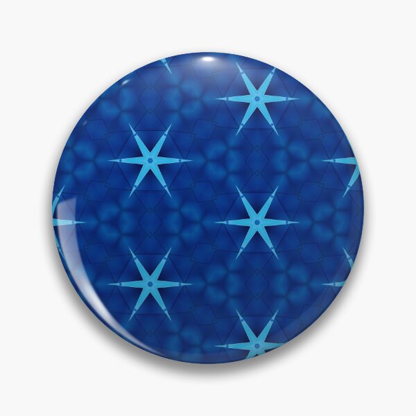 Item preview, Colorful Geometric Pattern - Abstract Digital Art - Blue designed and sold by RoyalStarsPatts.