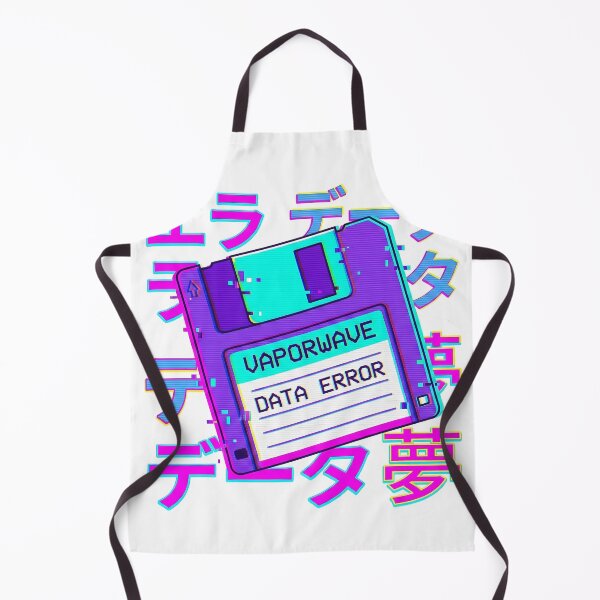 Item preview, Vaporwave Floppy Disk - Retro 90s Glitch Art designed and sold by Doorshan.