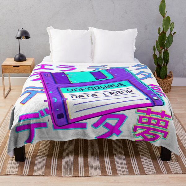 Item preview, Vaporwave Floppy Disk - Retro 90s Glitch Art designed and sold by Doorshan.