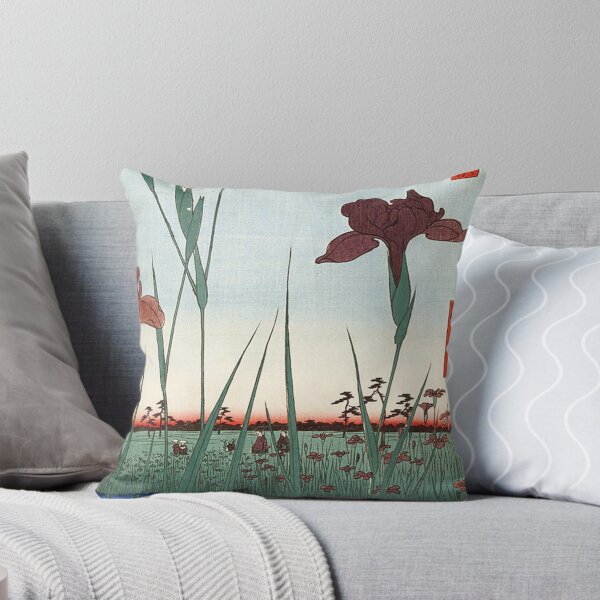 Item preview, HD Horikiri Iris Garden, by Utagawa Hiroshige HIGH DEFINITION designed and sold by MINDTHECHERRY.