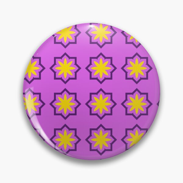 Item preview, Cute Star Stylish Art- Fabric Abstract Geometric Pattern - Yellow Purple designed and sold by RoyalStarsPatts.