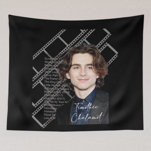 Item preview, Timothée Chalamet Fan Merch - Version 3 designed and sold by WhiteShirtGuy.