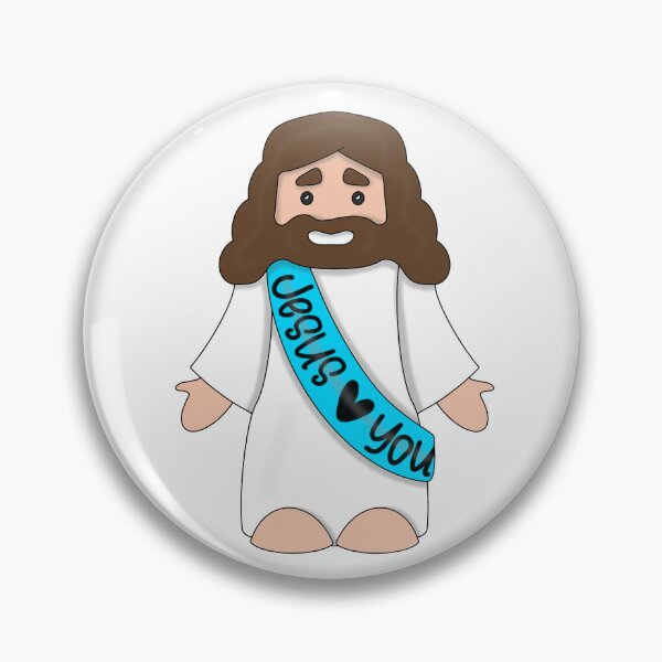 Item preview, Little Jesus-light blue designed and sold by PurdyCDesigns1.