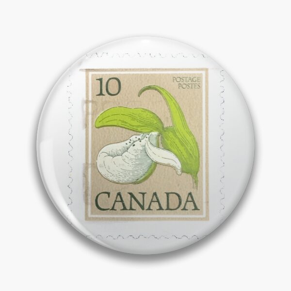 Item preview, Vintage Canadian Flower Postage Stamp designed and sold by red-amber65.