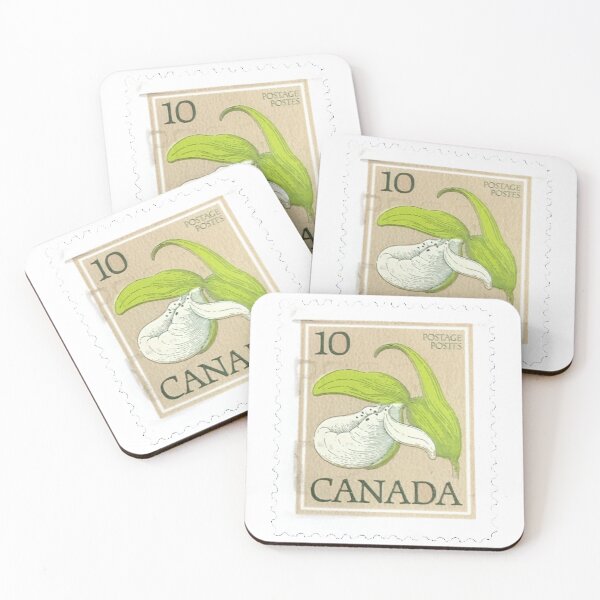 Item preview, Vintage Canadian Flower Postage Stamp designed and sold by red-amber65.