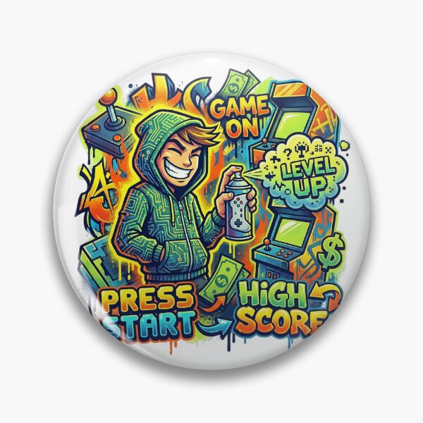 Item preview, Graffiti Gamer with Circuit Hoodie designed and sold by newvisionart191.