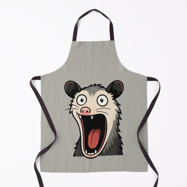 Item preview, Funny Big Mouth Possum – Screaming Animal Madness Illustration designed and sold by Ivy-Triggs.