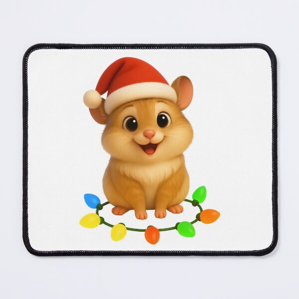 Item preview, Christmas Roborovski Hamster designed and sold by Sillytoe.