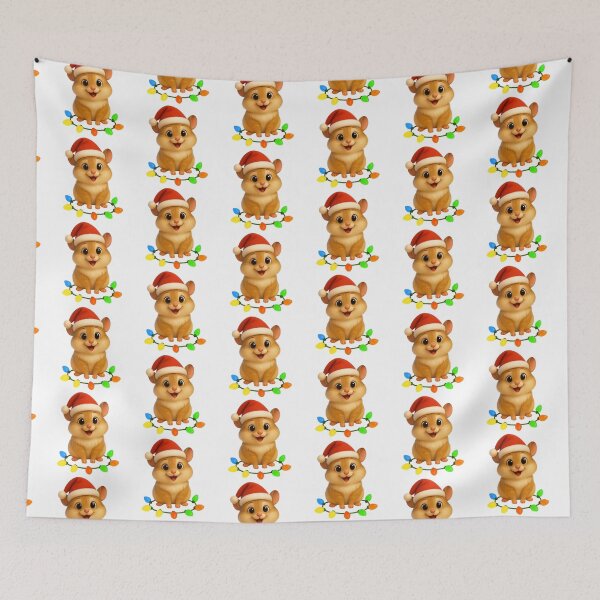 Item preview, Christmas Roborovski Hamster designed and sold by Sillytoe.