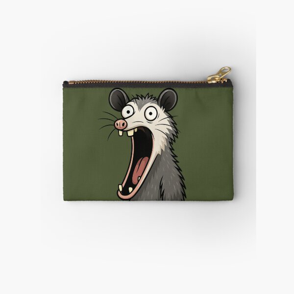 Item preview, Hysterical Screaming Possum – Big Mouth Cartoon Creature designed and sold by Ivy-Triggs.
