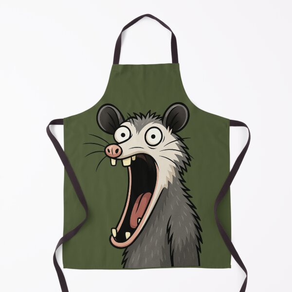 Item preview, Hysterical Screaming Possum – Big Mouth Cartoon Creature designed and sold by Ivy-Triggs.
