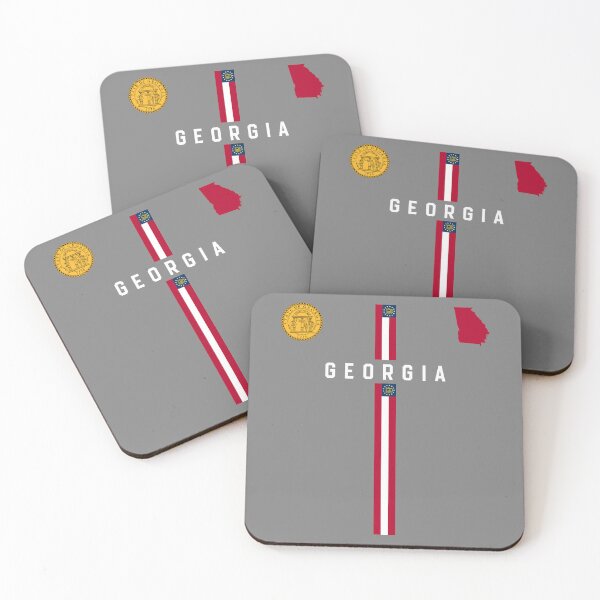 Item preview, Georgia Pride Cross Flag Design, State Seal, Map & Vintage Heritage Tee designed and sold by mashmosh.