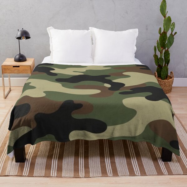 Item preview, Classic Woodland Camouflage Pattern – Military Camo Design designed and sold by Carftastic.