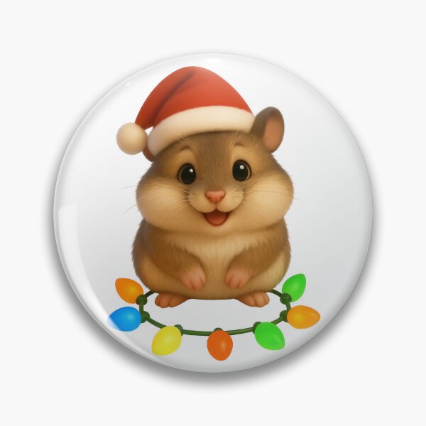 Item preview, Christmas Russian Dwarf Hamster designed and sold by Sillytoe.