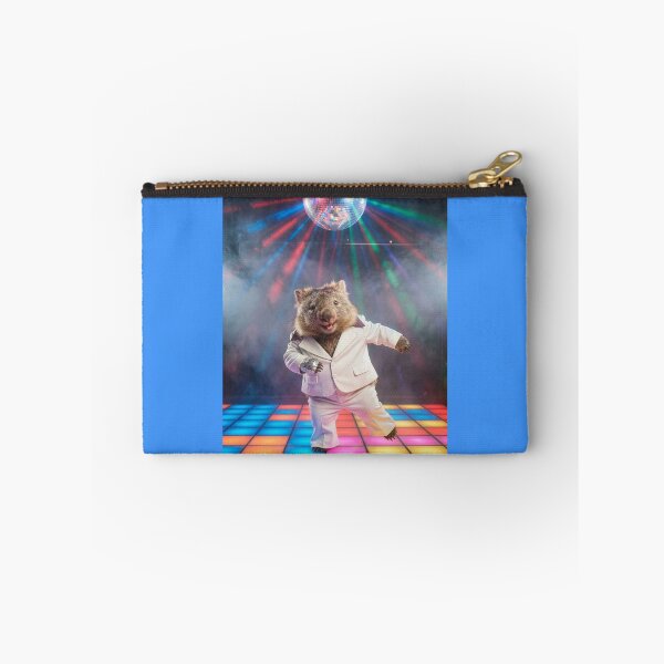 Item preview, Wombat Caught the Disco Fever designed and sold by Tridentulus.