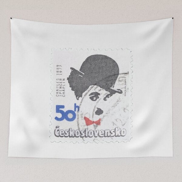 Item preview, Czech Movie Clown Vintage Postage Stamp designed and sold by red-amber65.