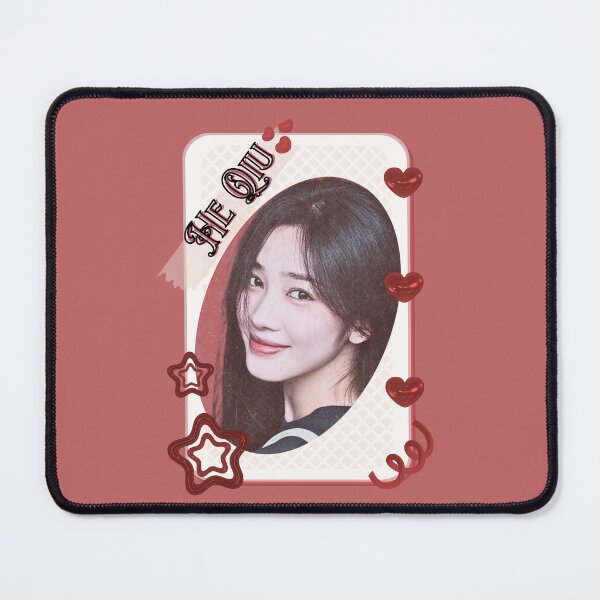 Item preview, He Qiu (何秋) Portrait Chinese Actress Art Chinese Celebrity Illustration portrait illustration Red Aesthetic Collage Design designed and sold by AJUNICE STUDIO.
