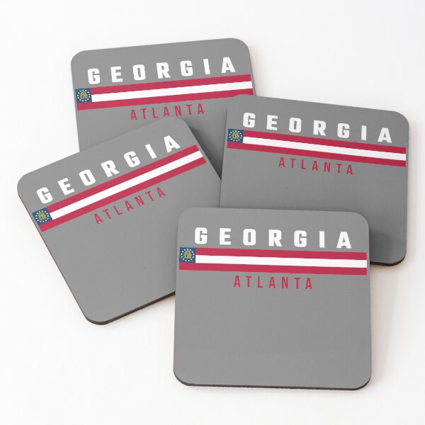 Item preview, Georgia Flag & Atlanta State Pride - Bold Minimalist Design designed and sold by mashmosh.