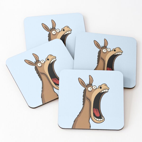 Item preview, Screaming Horse Cartoon – Funny Shocked Horse Illustration designed and sold by Ivy-Triggs.