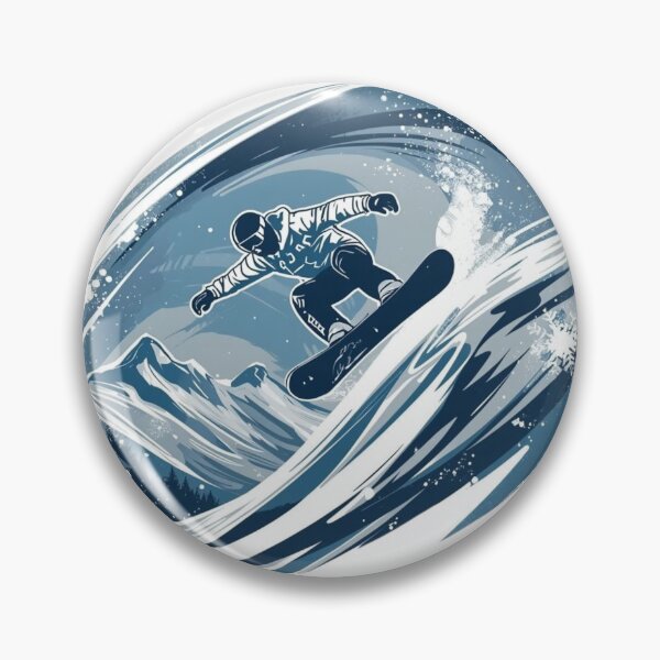 Item preview, Winter Sports Games Arena Snowboarding Competition Sticker designed and sold by colorleafz.
