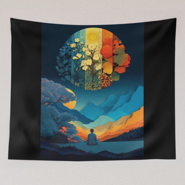 Item preview, MEDITATION FOR ALL SEASONS designed and sold by Tammera.