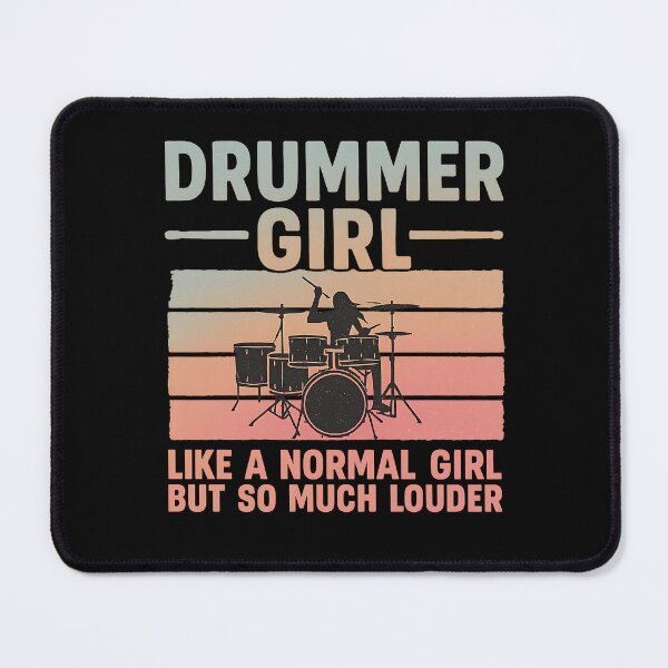 Item preview, Best Drummer Girl Art For Women Drumming Percussion Drumsd designed and sold by hemagamo.