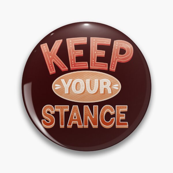 Item preview, Keep Your Stance | Conviction, Integrity & Hold Your Ground Motivation Design designed and sold by Maltachi Designs.
