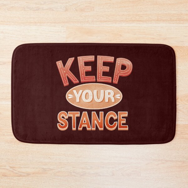 Item preview, Keep Your Stance | Conviction, Integrity & Hold Your Ground Motivation Design designed and sold by Maltachi Designs.