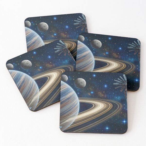 Item preview, Deep Space Odyssey: Ringed Planet & Galactic Outpost designed and sold by Ledar48.